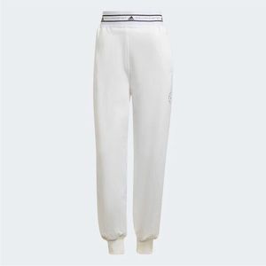 Adidas By Stella McCartney H59980 Womens White Cotton Sweatpant Size Medium